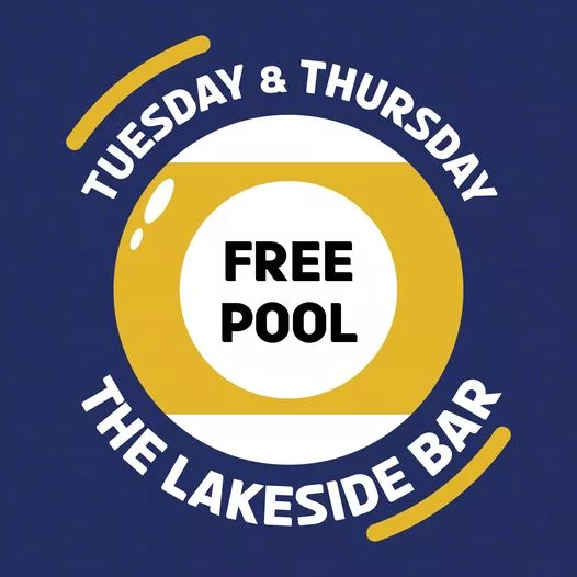 free pool at the lakeside bar burton constable holiday park