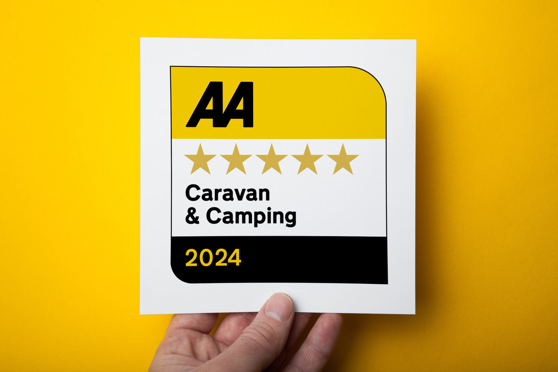 What makes a 5 AA Gold Star Campsite?